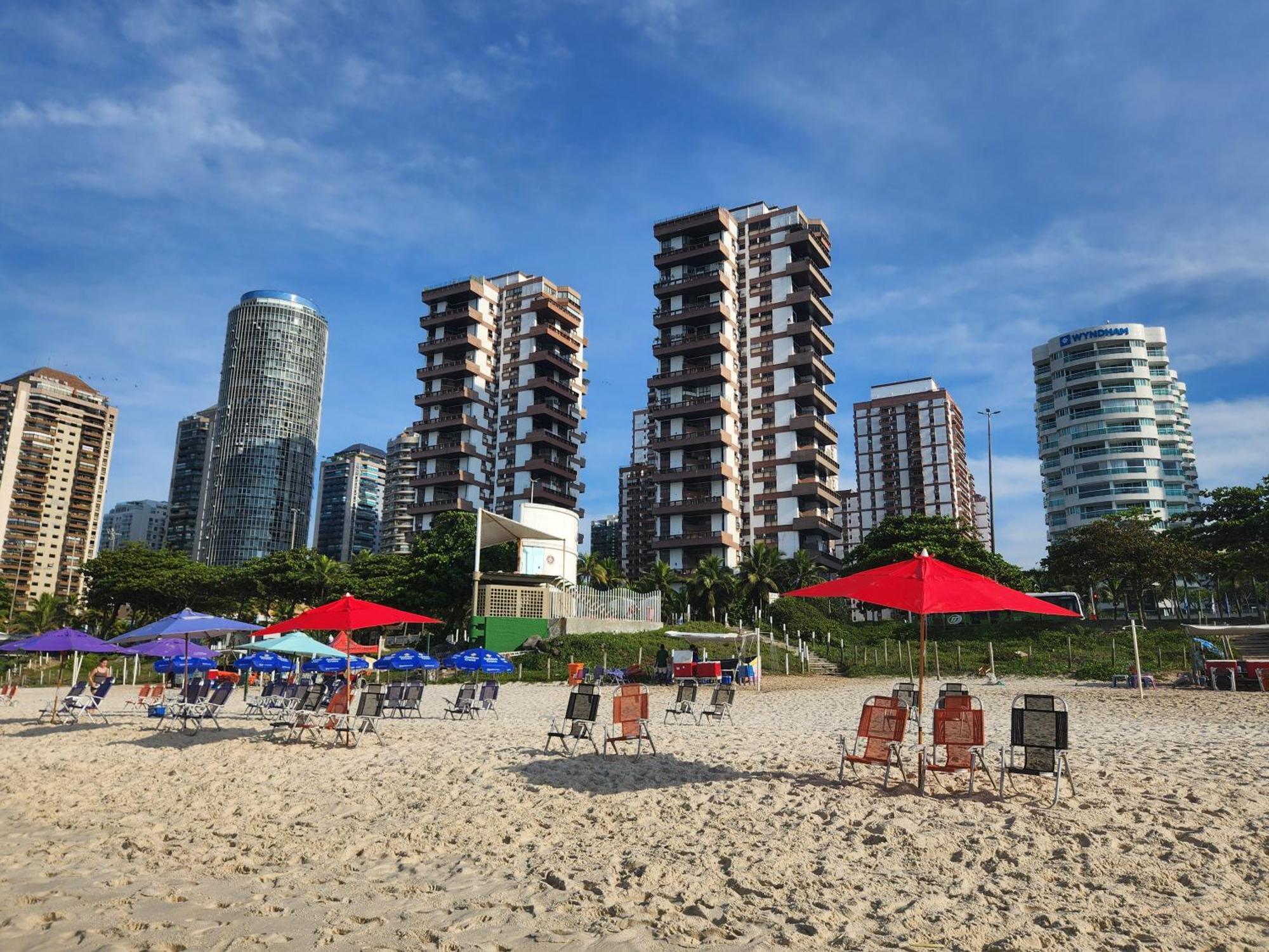 Apartamento Barramares Flat - Condominio Em Frente A Praia Da Barra Da Tijuca Rio de Janeiro Exterior foto