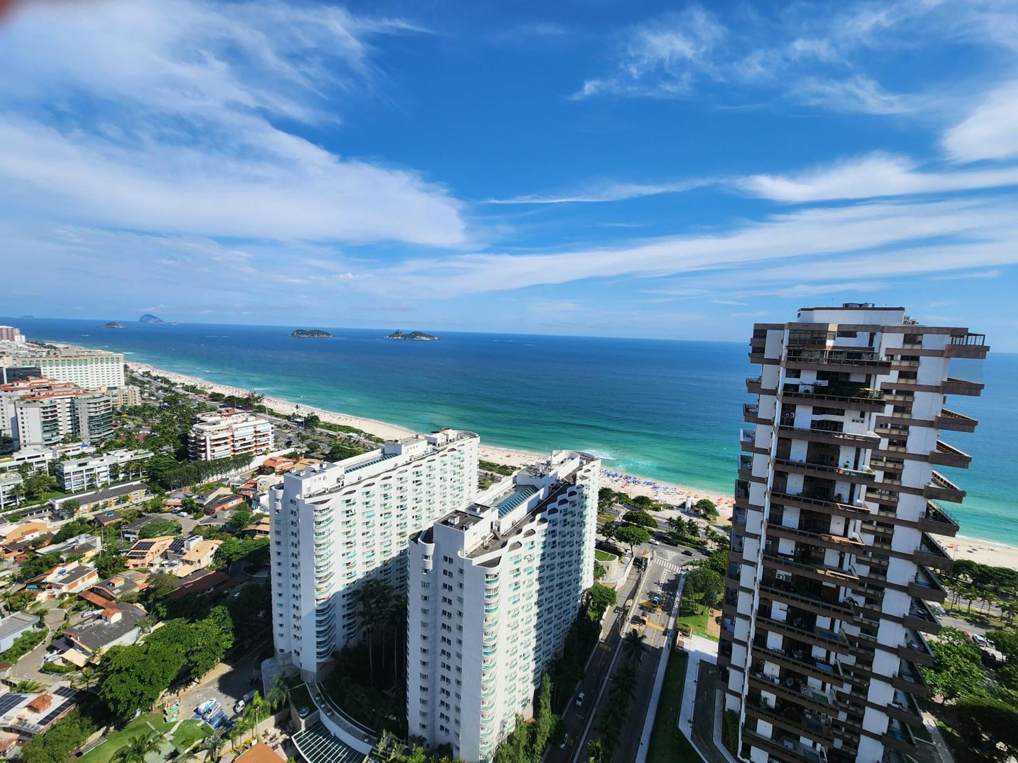 Apartamento Barramares Flat - Condominio Em Frente A Praia Da Barra Da Tijuca Rio de Janeiro Exterior foto